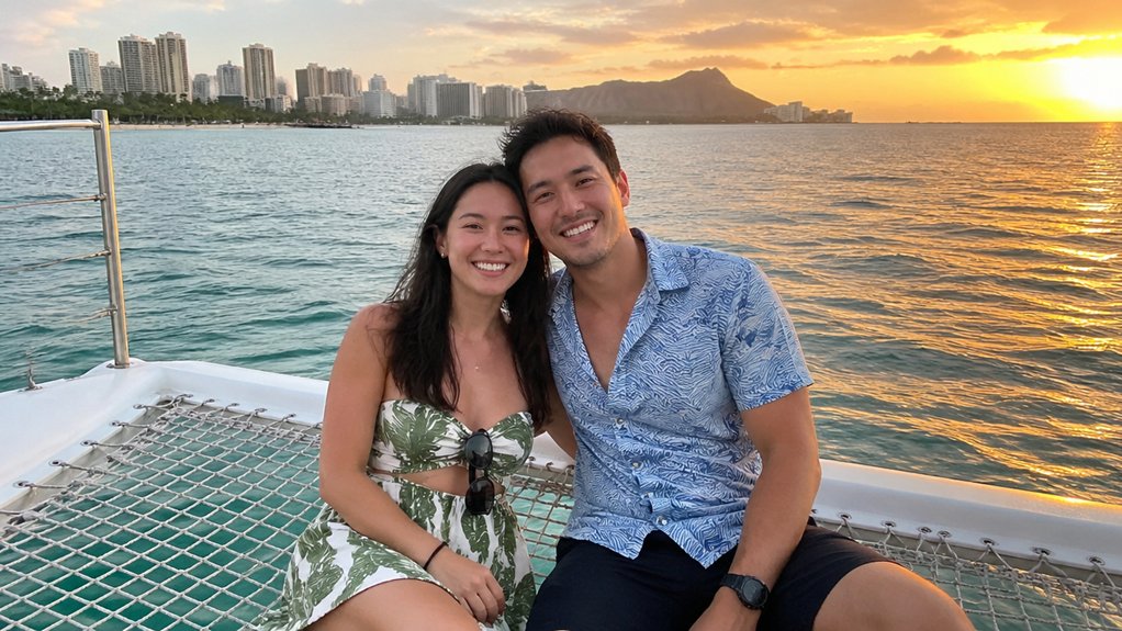 romantic oahu catamaran cruises