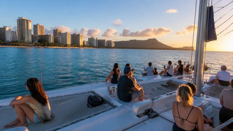scenic waikiki catamaran cruise
