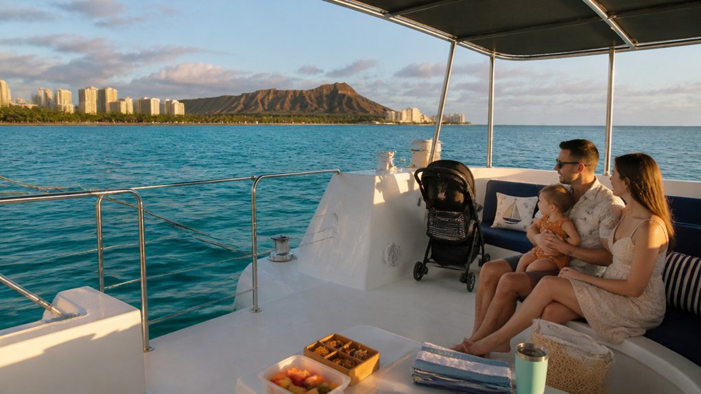 spacious private family catamaran